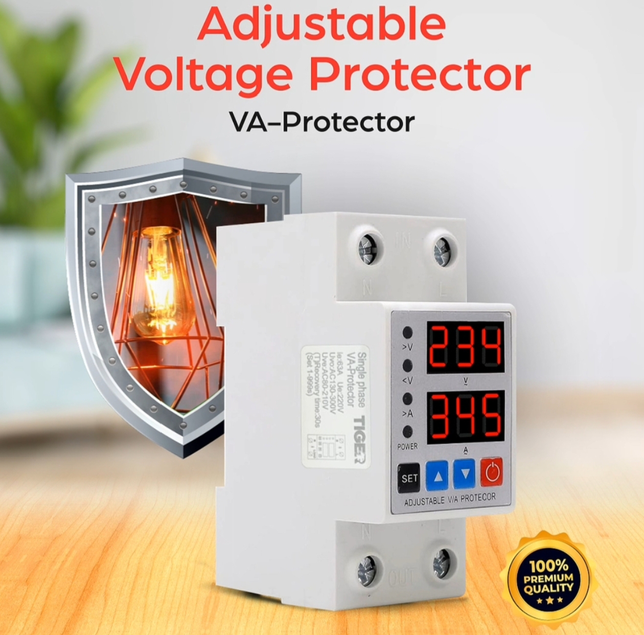 TIGER VOLT+AMPERE PROTECTION DEVICE