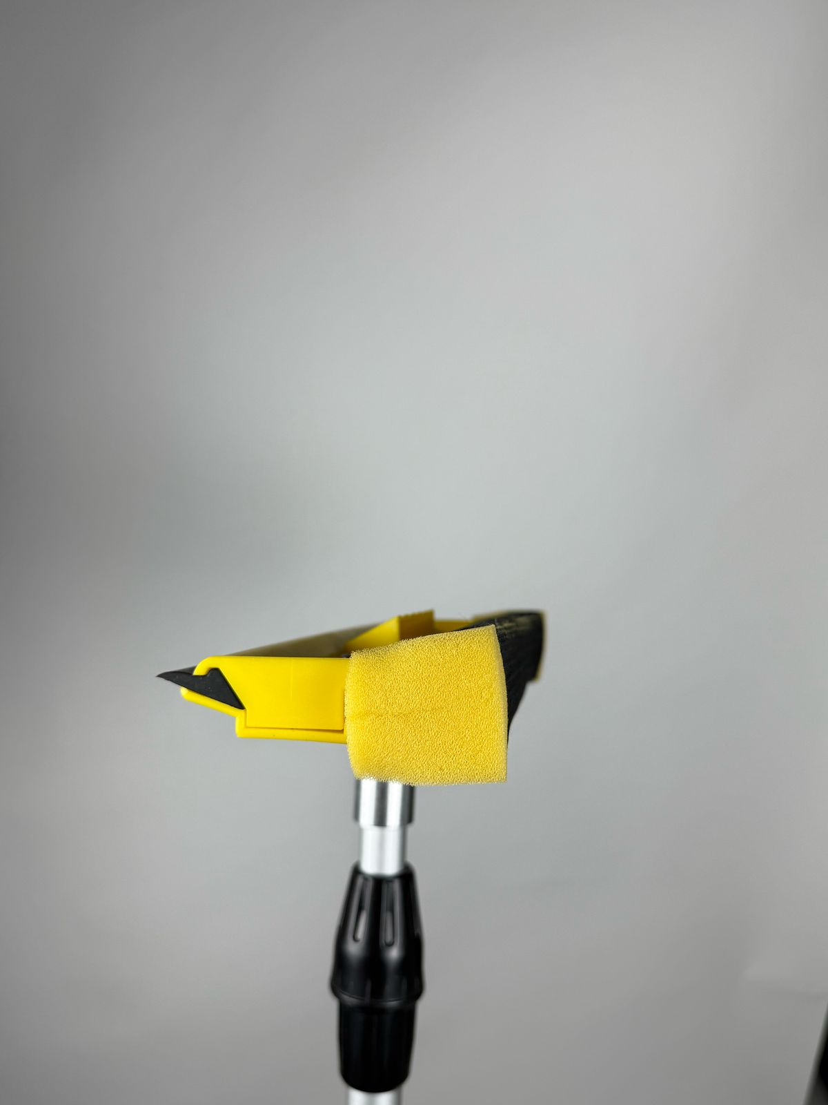 Professional 2-in-1 Solar & Window Squeegee Head (Scrubber + Wiper) without Rod