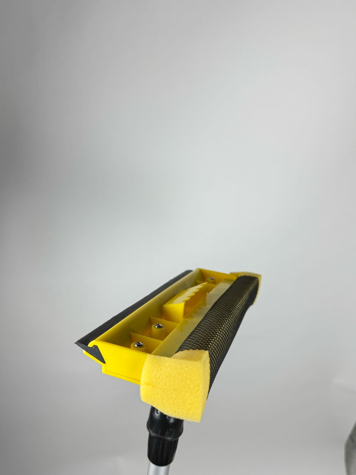 Professional 2-in-1 Solar & Window Squeegee Head (Scrubber + Wiper) without Rod