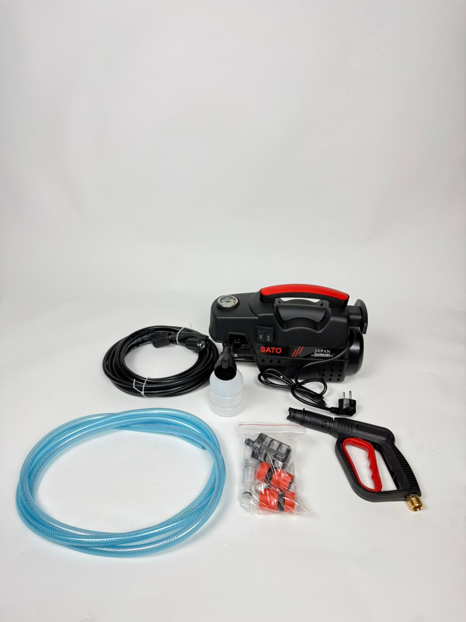 Premium 130 Bar High-Pressure Washer System