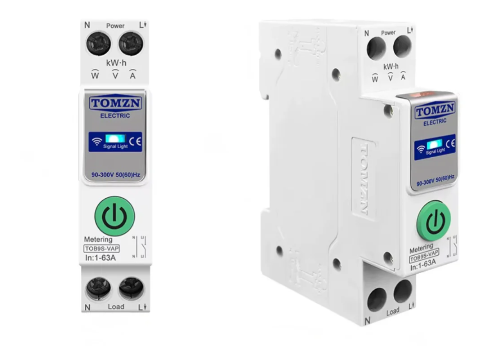 TOMZN SMART WIFI BREAKER 8 in 1 TOB9S-VAP