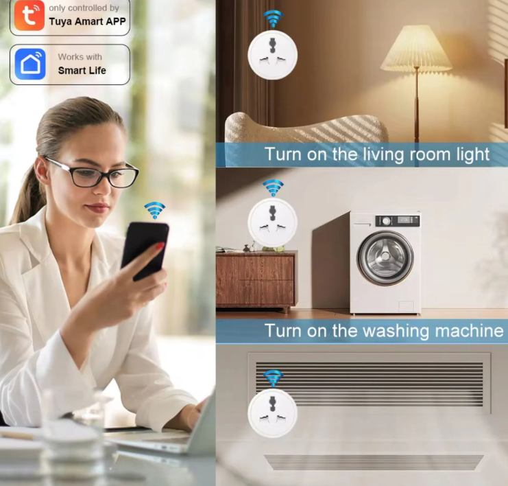 Smart Wifi Power Socket Plug 16A