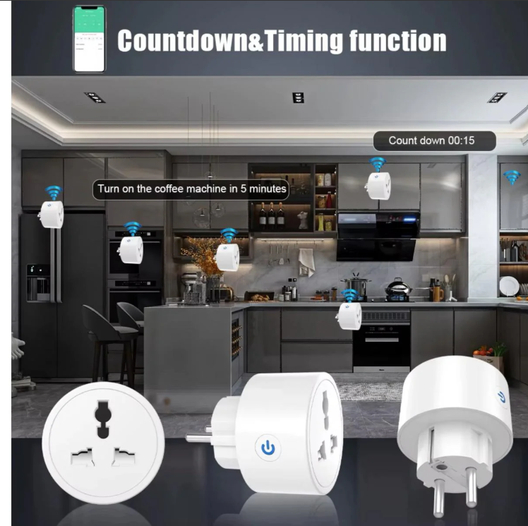 Smart Wifi Power Socket Plug 16A