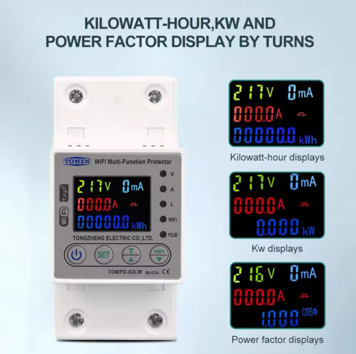 Tomzn Smart Wifi Breaker 10 in 1