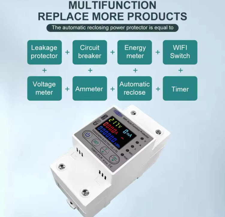 Tomzn Smart Wifi Breaker 10 in 1