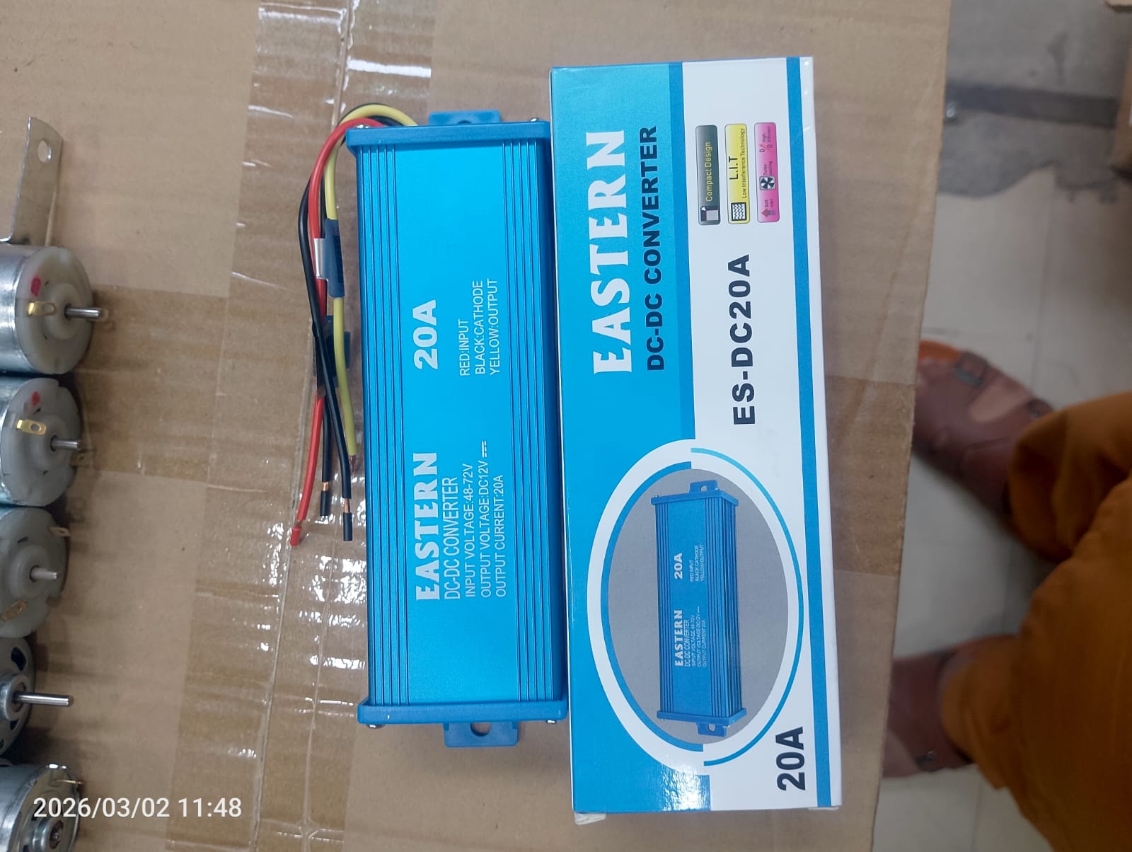 EASTERN 48V-72V to 12V 20A DC Step-Down Converter